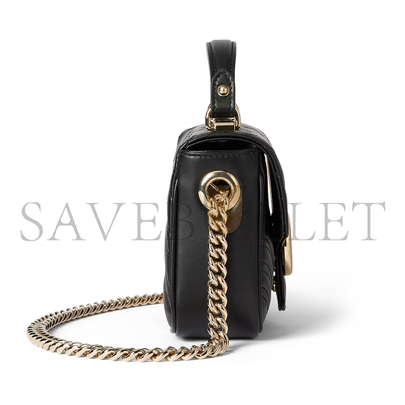 G*u*i gg marmont mini top handle bag 811238 (17*13*6cm)